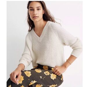 Madewell vneck sweater
